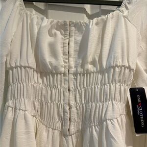 Chic Off-Shoulder Dress by One Clothing